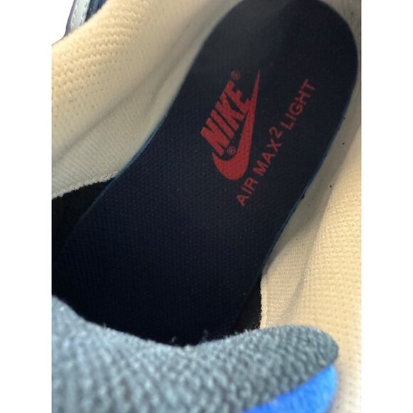 Nike Air‎ Max 2 Light Sneakers White/Blue/Black Men’s size 9 - Picture 6 of 11